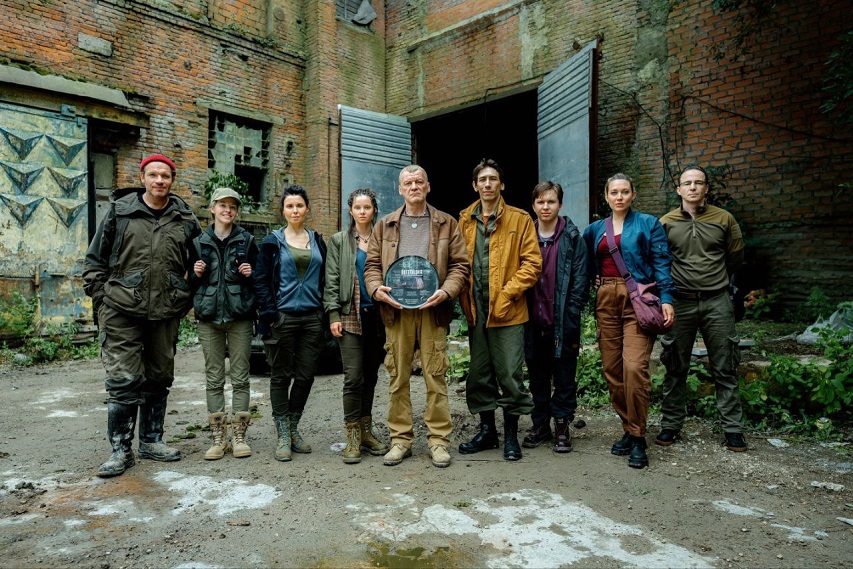 На съемках сериала «Вегетация». Фото предоставлено создателями