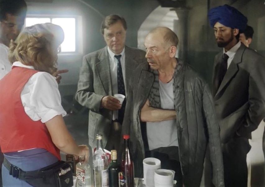 Кадр из фильма «Уснувший пассажир»